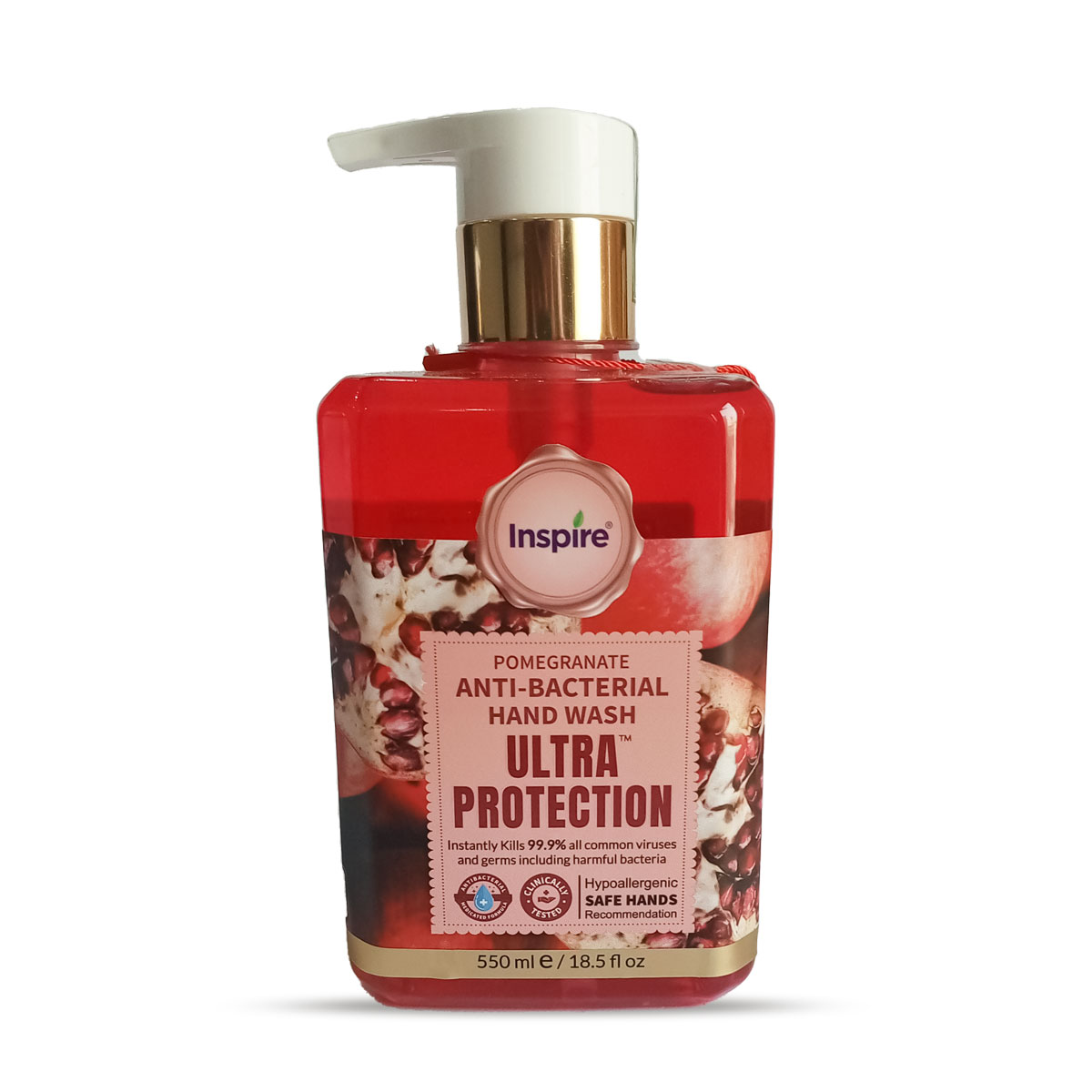 Inspire Pomegranate Anti-Bacterial Hand Wash