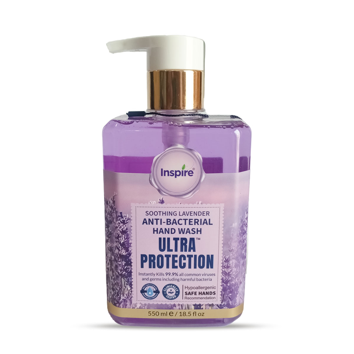 Inspire Soothing Lavender Anti-Bacterial Hand Wash